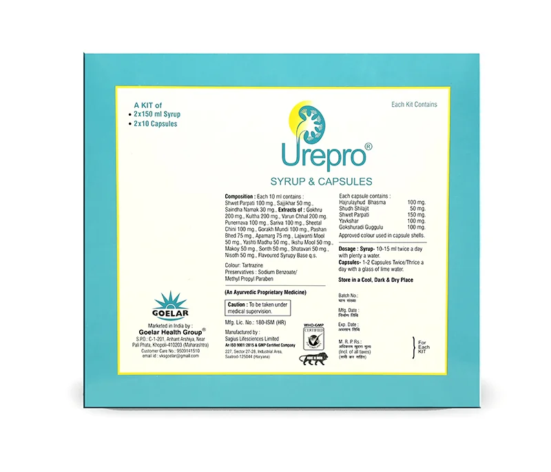 Urepro Kit – Ayurvedic Combo for Kidney Stones & Urinary Wellness