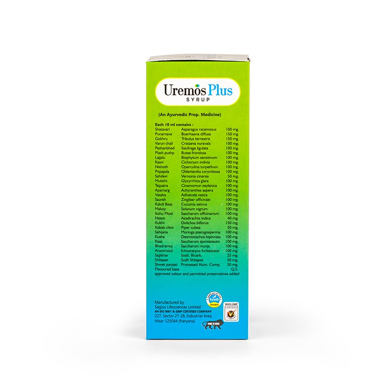 Uremos Plus – Ayurvedic Support for Urinary Tract & Kidney Wellness