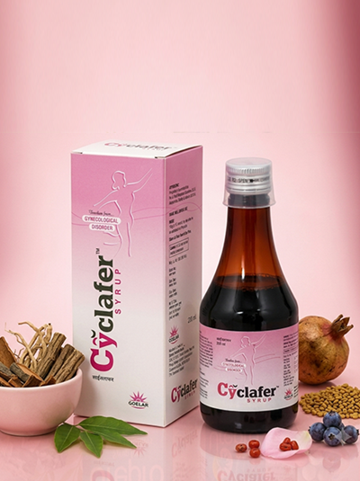 Cyclafer Syrup - Ayurvedic Support for Menstrual Balance & Women’s Wellness