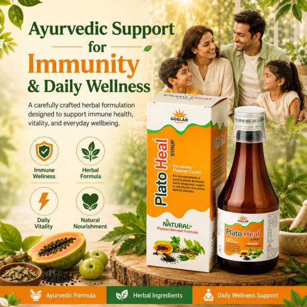 Platoheal Syrup – Ayurvedic Support for Platelet & Immune Health