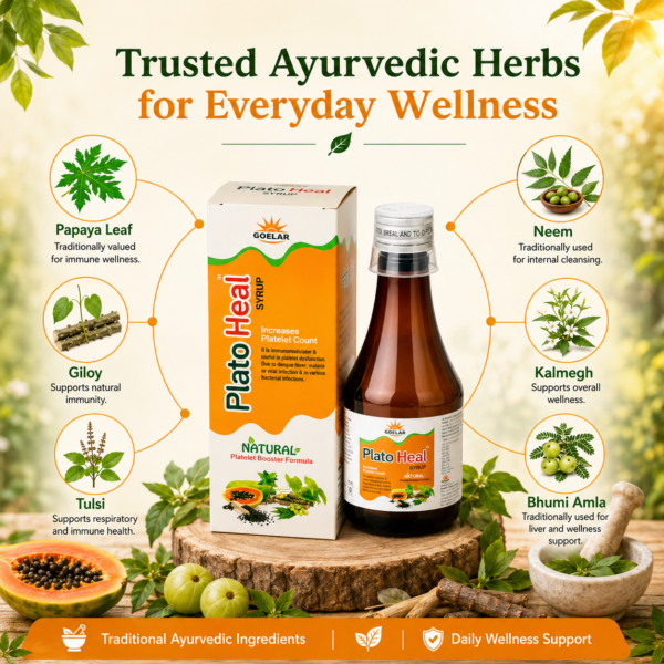 Platoheal Syrup – Ayurvedic Support for Platelet & Immune Health