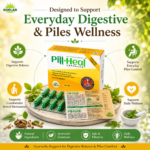 Pill-Heal Capsules - Ayurvedic Support for Piles, Fissures & Digestive Wellness