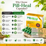 Pill-Heal Capsules - Ayurvedic Support for Piles, Fissures & Digestive Wellness
