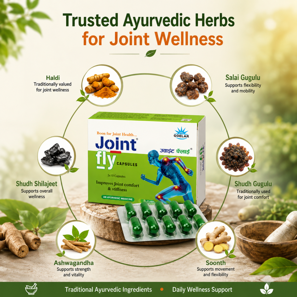 Joint Fly Capsule – Ayurvedic Support for Joint Pain & Mobility