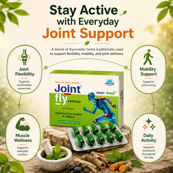 Joint Fly Capsule – Ayurvedic Support for Joint Pain & Mobility