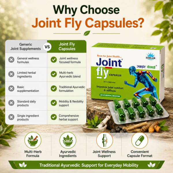 Joint Fly Capsule – Ayurvedic Support for Joint Pain & Mobility