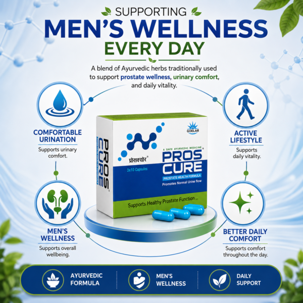 Proscure Capsule – Ayurvedic Support for Prostate Wellness