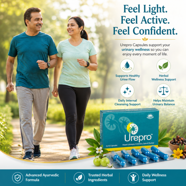 Urepro Capsule – Ayurvedic Herbal Support for Kidney & Urinary Wellness