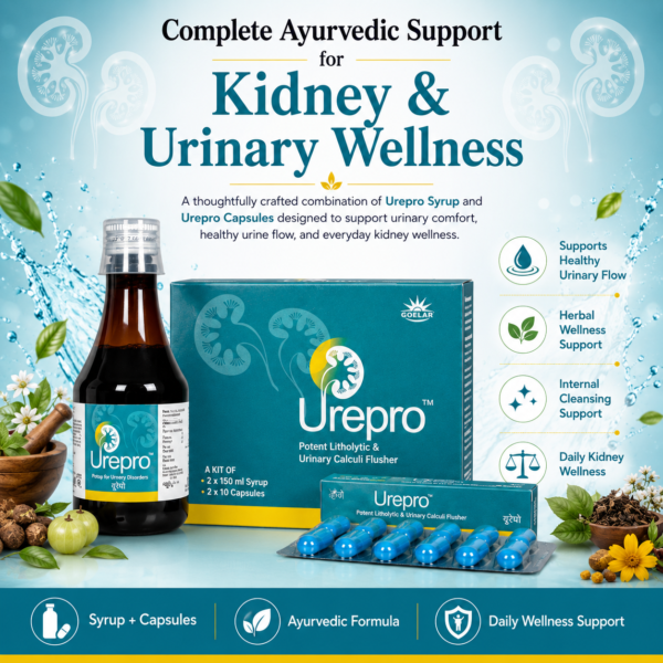 Urepro Kit – Ayurvedic Combo for Kidney Stones & Urinary Wellness