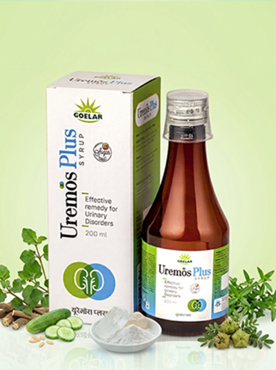 Uremos Plus – Ayurvedic Support for Urinary Tract & Kidney Wellness
