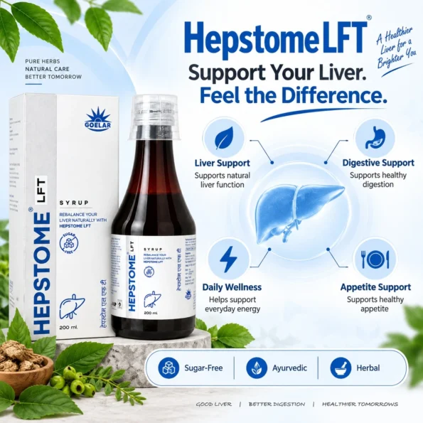 Hepstome-LFT Syrup – Ayurvedic Liver & Digestive Support