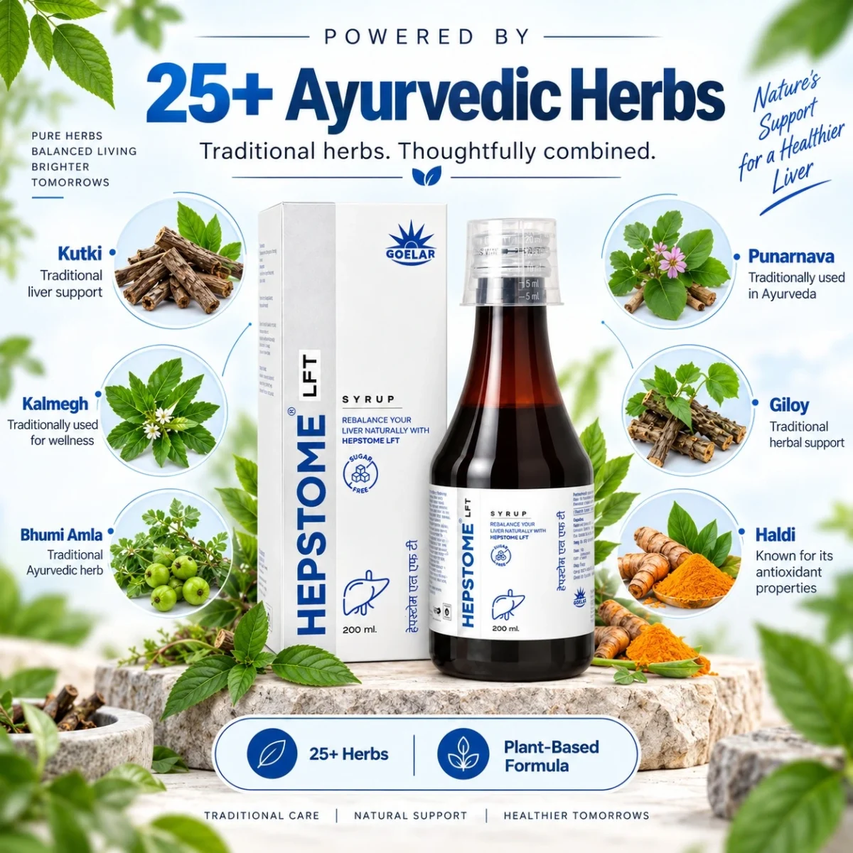 Hepstome-LFT Syrup – Ayurvedic Liver & Digestive Support