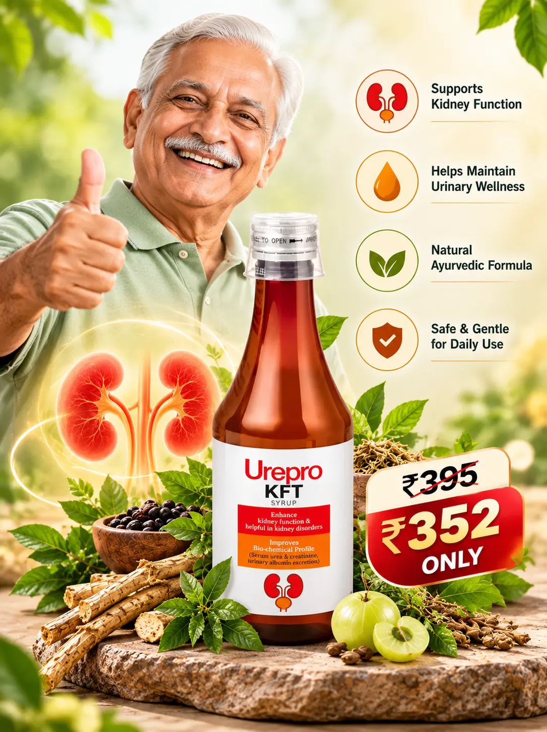 Urepro KFT Ayurvedic Kidney Support (2)